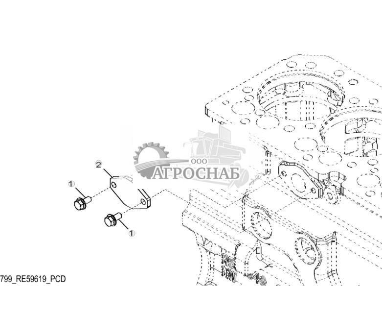 3799 Крышка перекач. топл. насоса (790260 - ) - ST816261 170.jpg